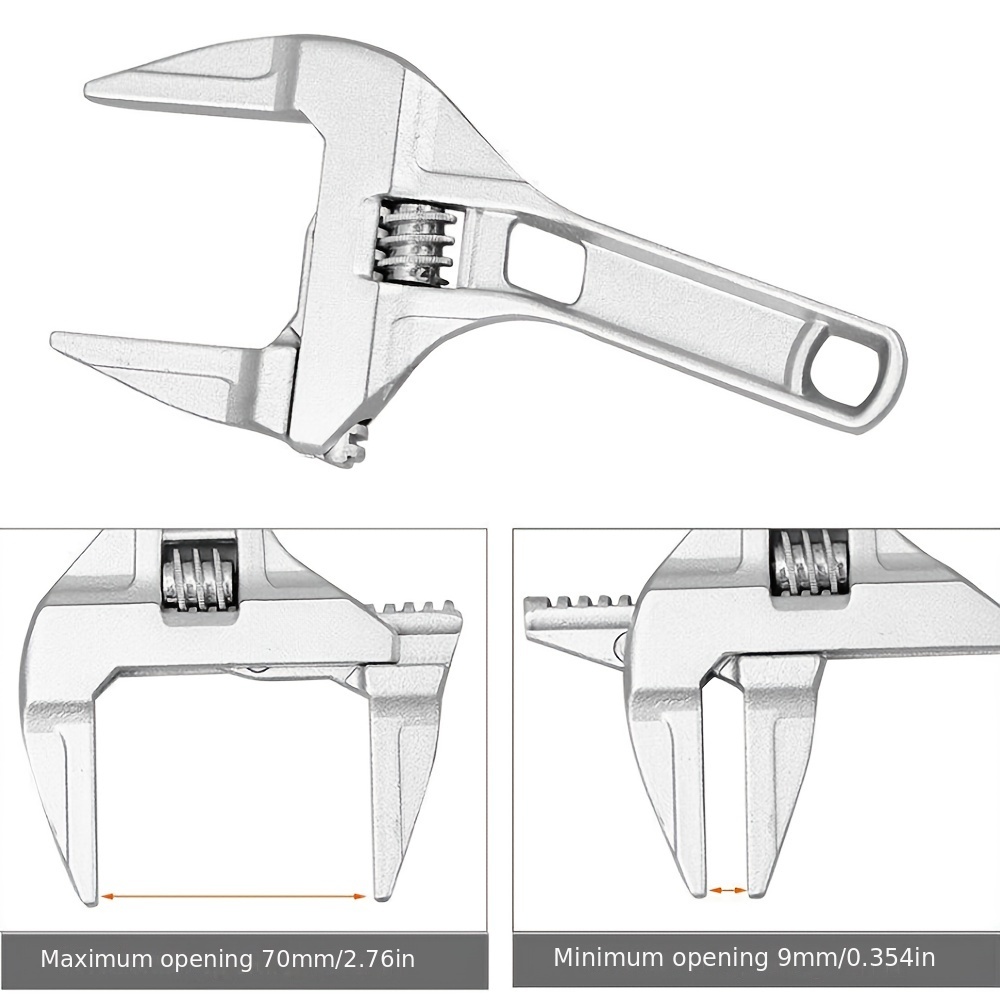 Multi functional Bathroom Wrench Tool Short Handle Large - Temu United Arab  Emirates