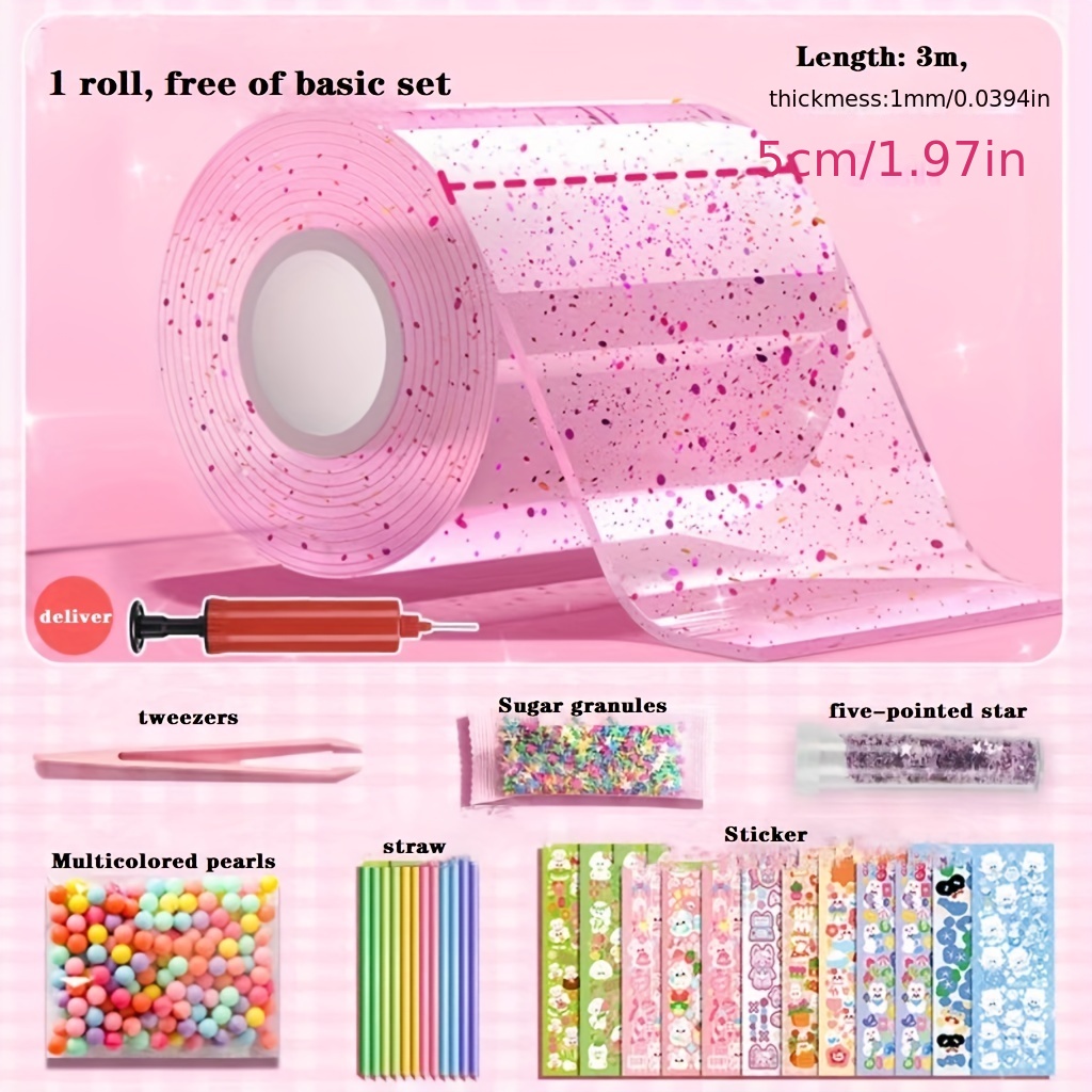 Nami Adhesive Kneading Blowing Bubbles Nano Tape Blowing - Temu Sweden