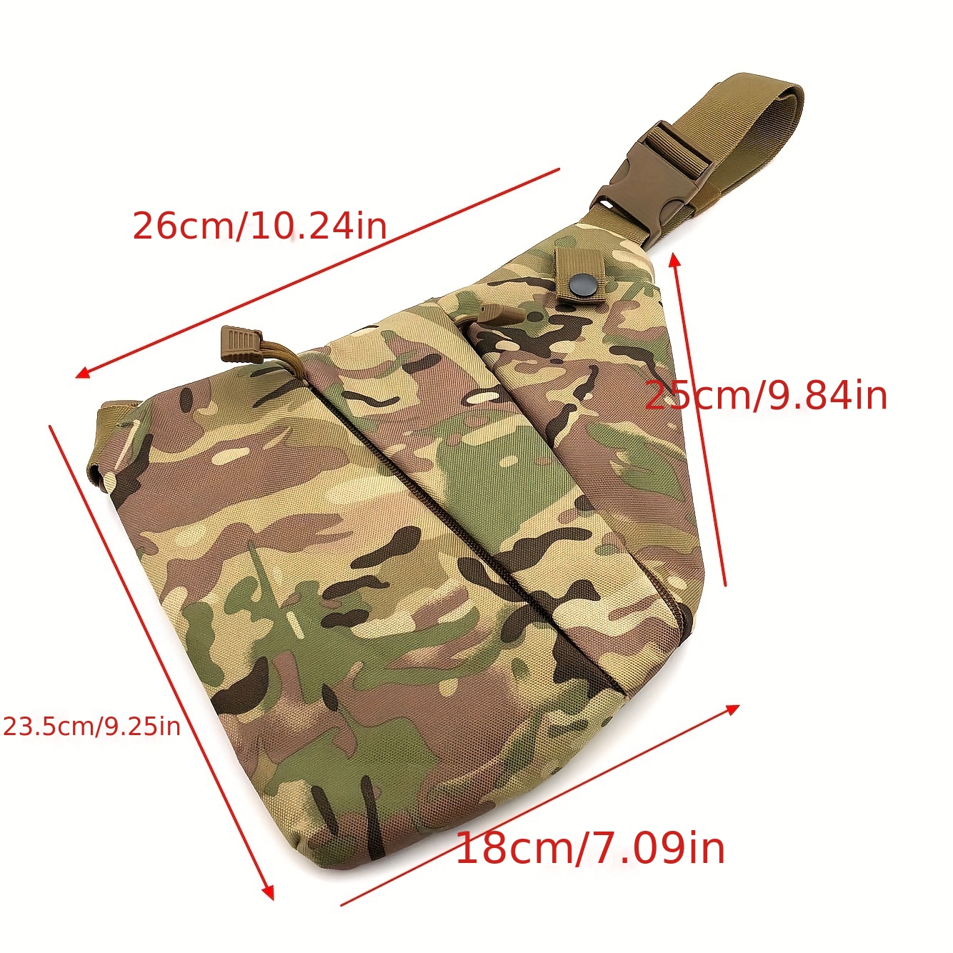 New Camouflage Sports Chest Bag, Multifunctional Outdoor Messenger Bag,  Men's Versatile Shoulder Bag Fanny Pack Crossbody Bag Sling Bag For Travel  Work Holiday Essentials Lightweight Anti Theft Going Out Waterproof  Christmas Gift