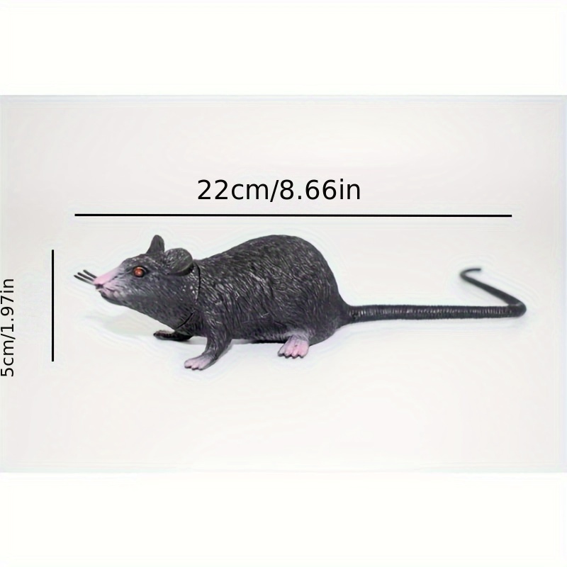 Fancy Gray Mouse Model Toy Prank Hot