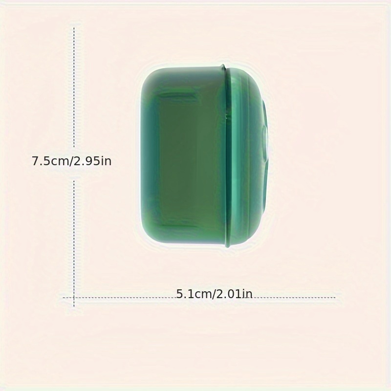 1pc Baby Car Hanging Pacifier Storage Box, Portable Dustproof Teething Toy Organizer, Transparent Plastic Container