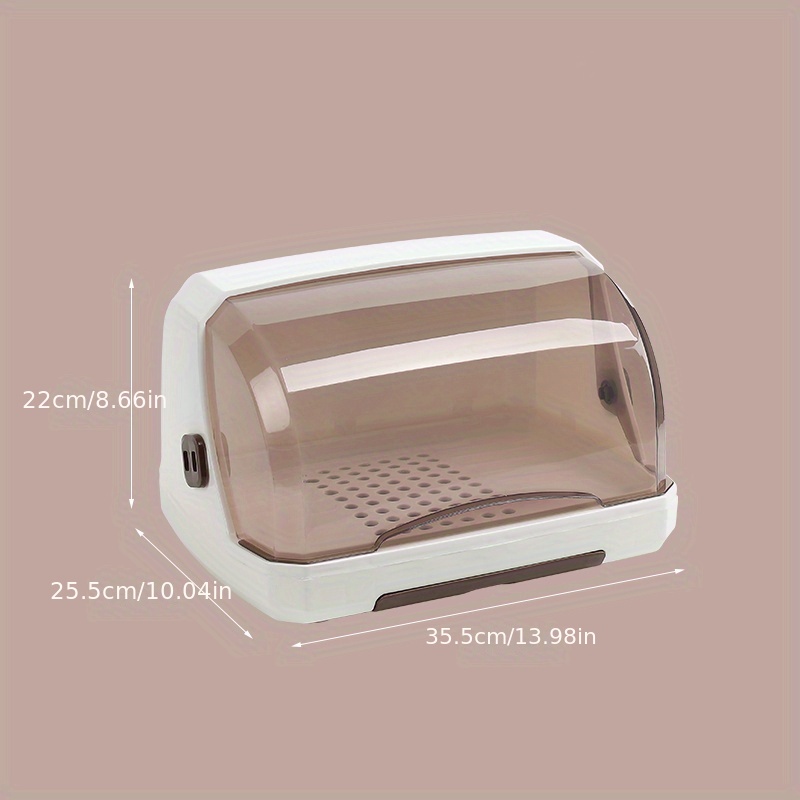 1pc Portable Milk Bottle Drainer, Dust Bin, Countertop Drying Rack, Baby  Bottle Drying Bin With Trays, Teats, Cups, Pump Parts And Accessories,  Bottle