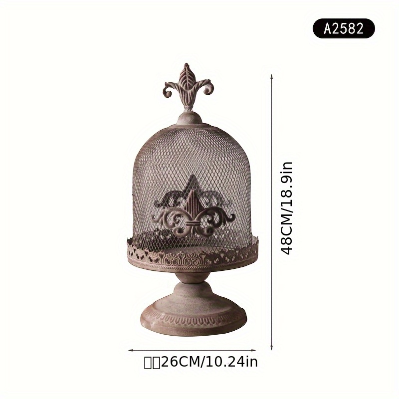 Image of Vintage-style Candle Holders That A Ambiance, Perfect For Decorating Outdoor Spaces And A Festive Touch To Your Courtyard