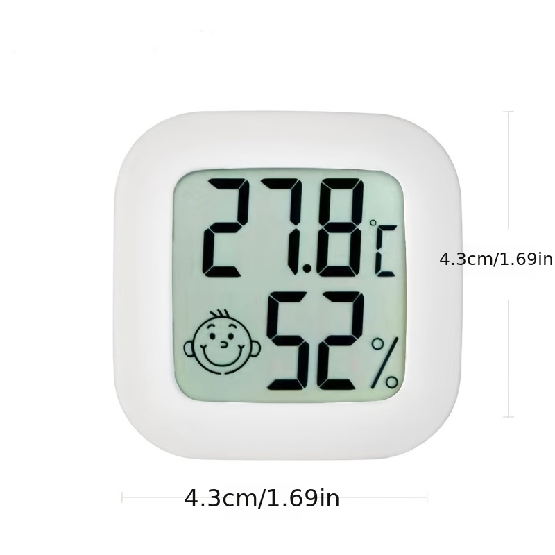 Accurate Room Thermometer Indoor & Outdoor Room Temperature Monitor Easy  Read Accurate Wall Thermometer for Home Office