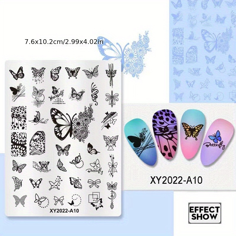 Whirlpool Animal Pattern Stamping Plates Stainless Steel Art Template For  French Manicure Stickers , Decals, And Scrapers From Zuo06, $13.92