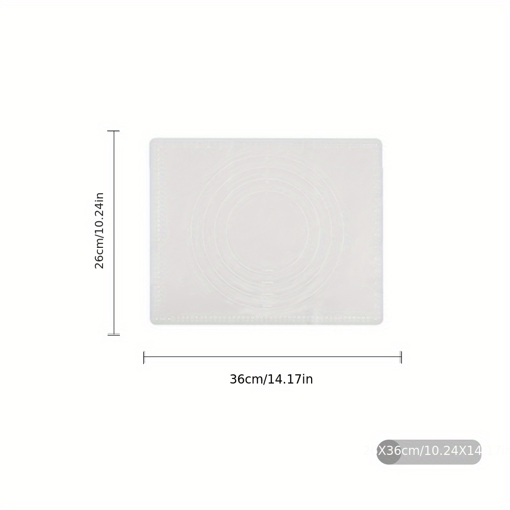 Rectangular Silicon Roti Mat, For Bakery, Size: A4 Size