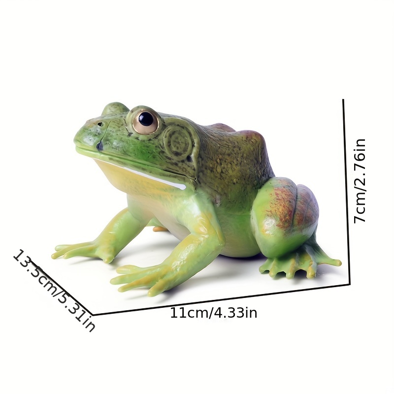 Frog, Green Tree Frog, Plastic Toy, Realistic, Figure, Model