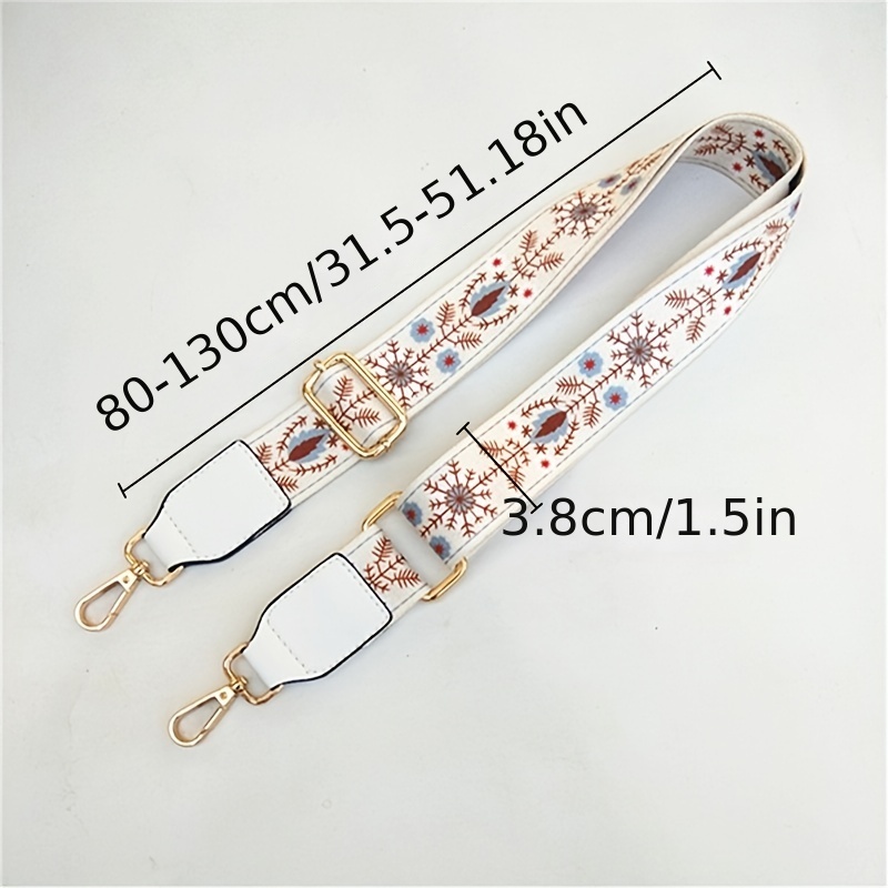  Purse Strap Purse Straps Replacement Crossbody Guitar Strap  Purse Crossbody For Purses Handbags 1.5 Inch Adjustable Wide Shoulder  Straps Replacement For Bags Women 3.8cm