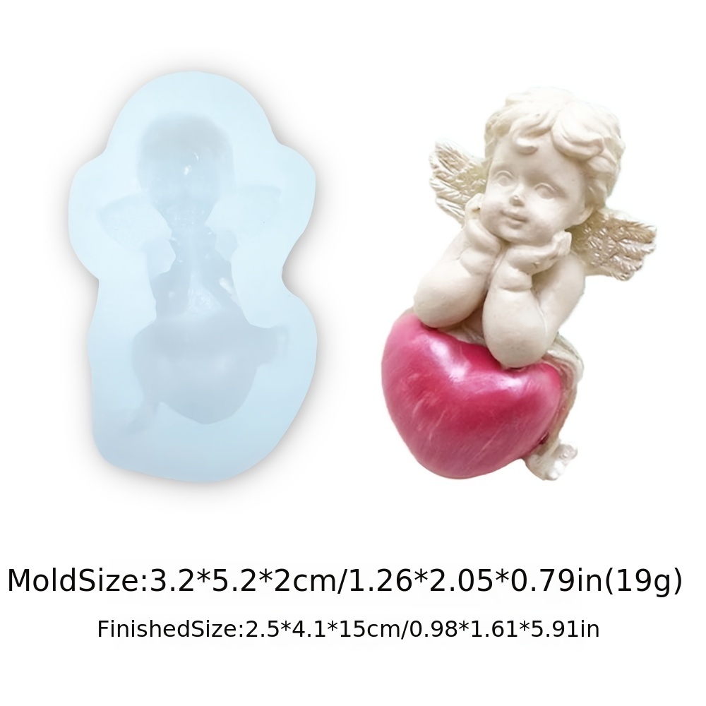 Angel Soap Making Silicone Mold Fairy Fondant Chocolate - Temu