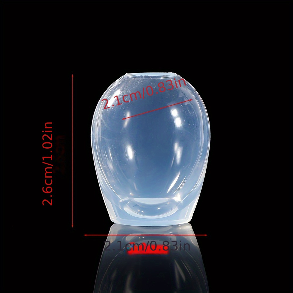 Egg Shape Silicone Mold Pendants Epoxy Resin Casting Silicone Mould For Handmade Resin Crafts Home Ornaments Decoration