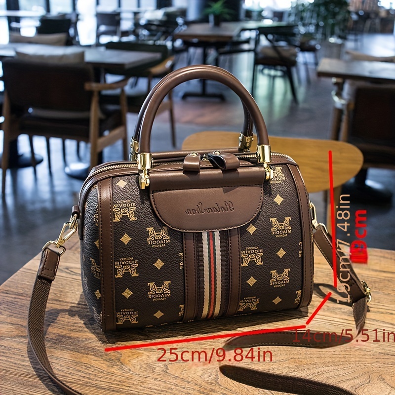 Pu Leather Printed Gucci Bag