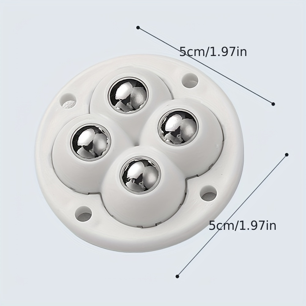 Mini roue universelle roues auto-adhésives 360 degrés rotation boule en  acier inoxydable
