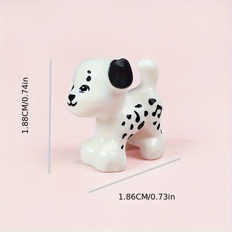 Spotted Dog Pattern Accessories for MOC Building Blocks