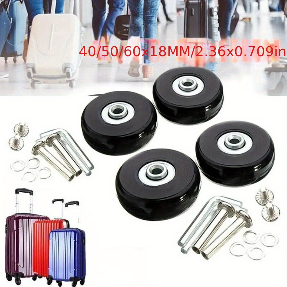 

Durable And Flexible Replacement Wheels For Travel Luggage, Suitable, Easy Install Wheels For Suitcase & Luggage