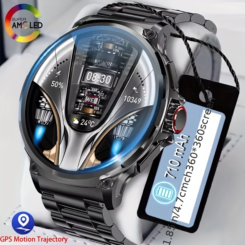 2025 New High-end Smartwatch for Teens High-Definition large Screen,  Wireless Calling, Weather Forecast, SMS Reminder, Outdoor Watch,