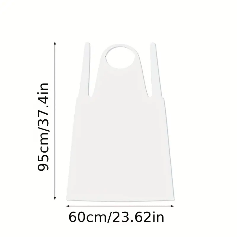 Disposable Aprons Clear Plastic Aprons Disposable Adults - Temu