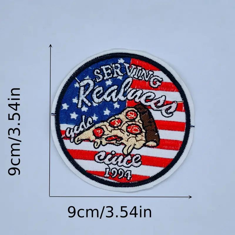 1pc Cool Patches For Backpacks, Embroidered Fabric Patch For Hats, Iron On  Sew On Patch For Clothing