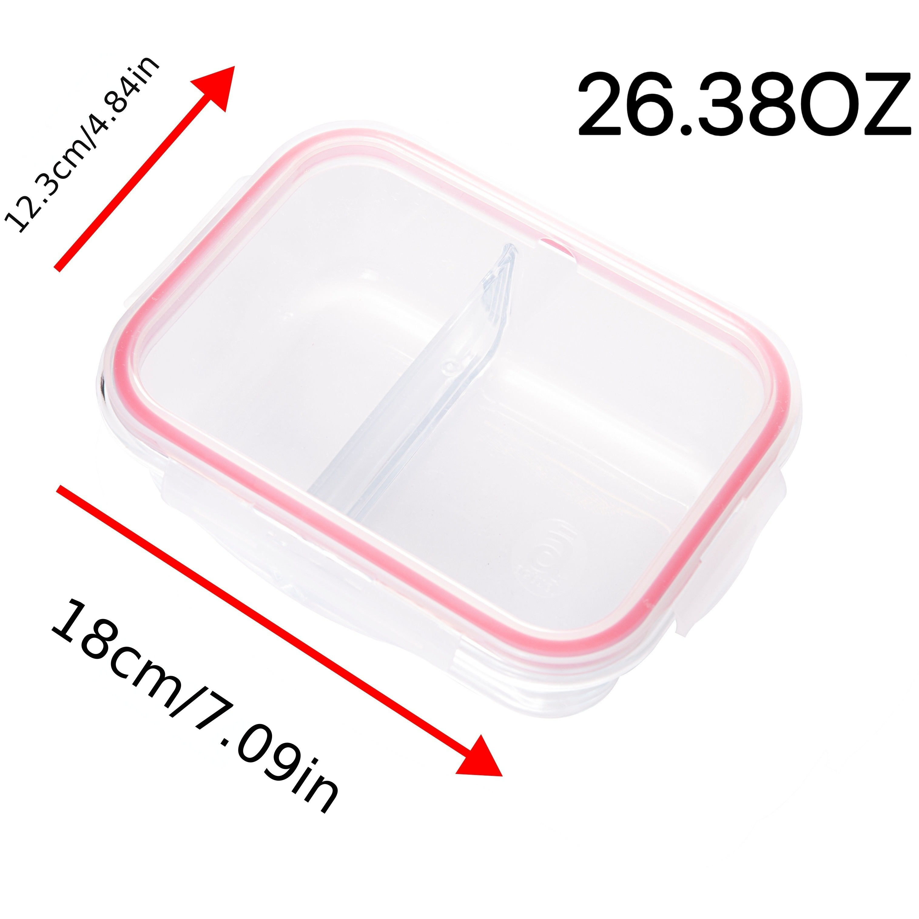 35.17ozx3 And 12.51ozx3, Container, High Borosilicate Glass Lunch Box Set,  Microwave Oven Heating Special Bowl, Lunch Meal Box Set For Office Worker,  Insulated Fresh-keeping Bento Box, Dishwasher Safe, Leakproof Food  Container, Kitchen
