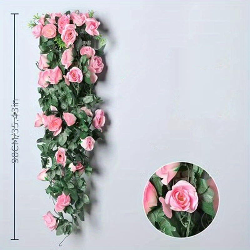 2 pzas. Plantas Colgantes Artificiales Flores Colgantes Flor - Temu
