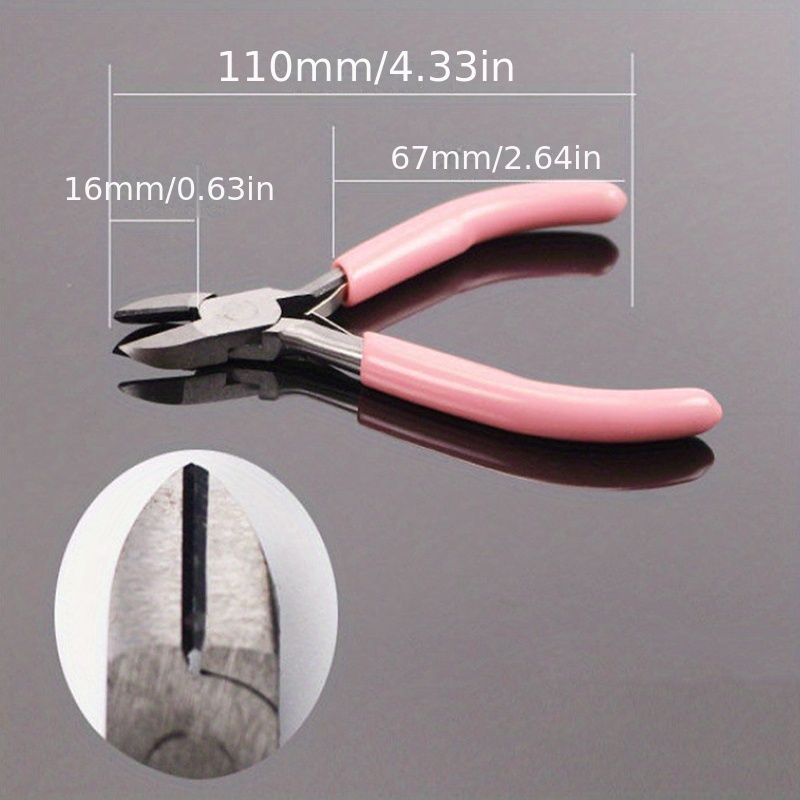 Small Pliers Jewelry Accessories Repair Making Round Nose Needle Nose  Pliers Handcraft Insulated Plier DIY Hand Tools