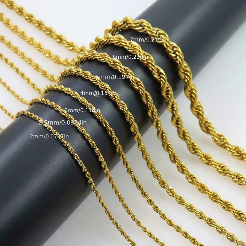 

Stainless Steel Chain Necklace, For Men And Women