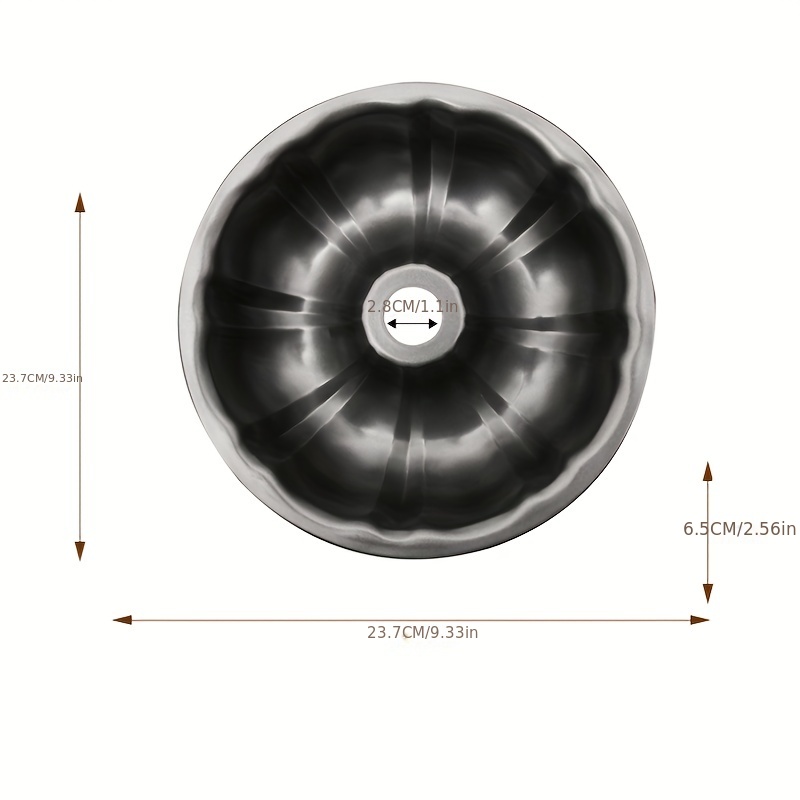 Non-stick Bundt Pan, Carbon Steel Heritage Bundtlette Cake Mold