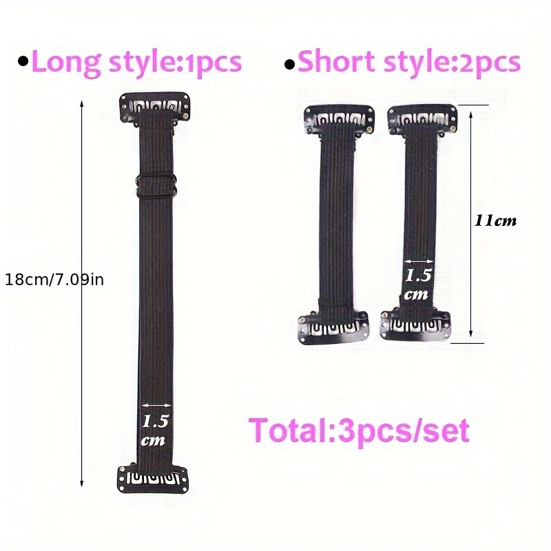 Comfortable Invisible Face Lift Band with Hair Clip