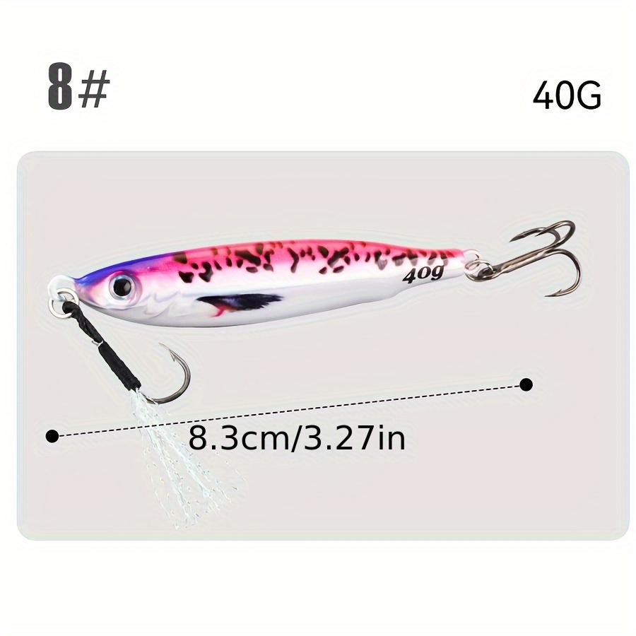 1pc fisheye metal jig lure 3d painted long casting hard bait abs material single pack for saltwater and freshwater fishing bass and sardine fishing shore and boat fishing artificial eel