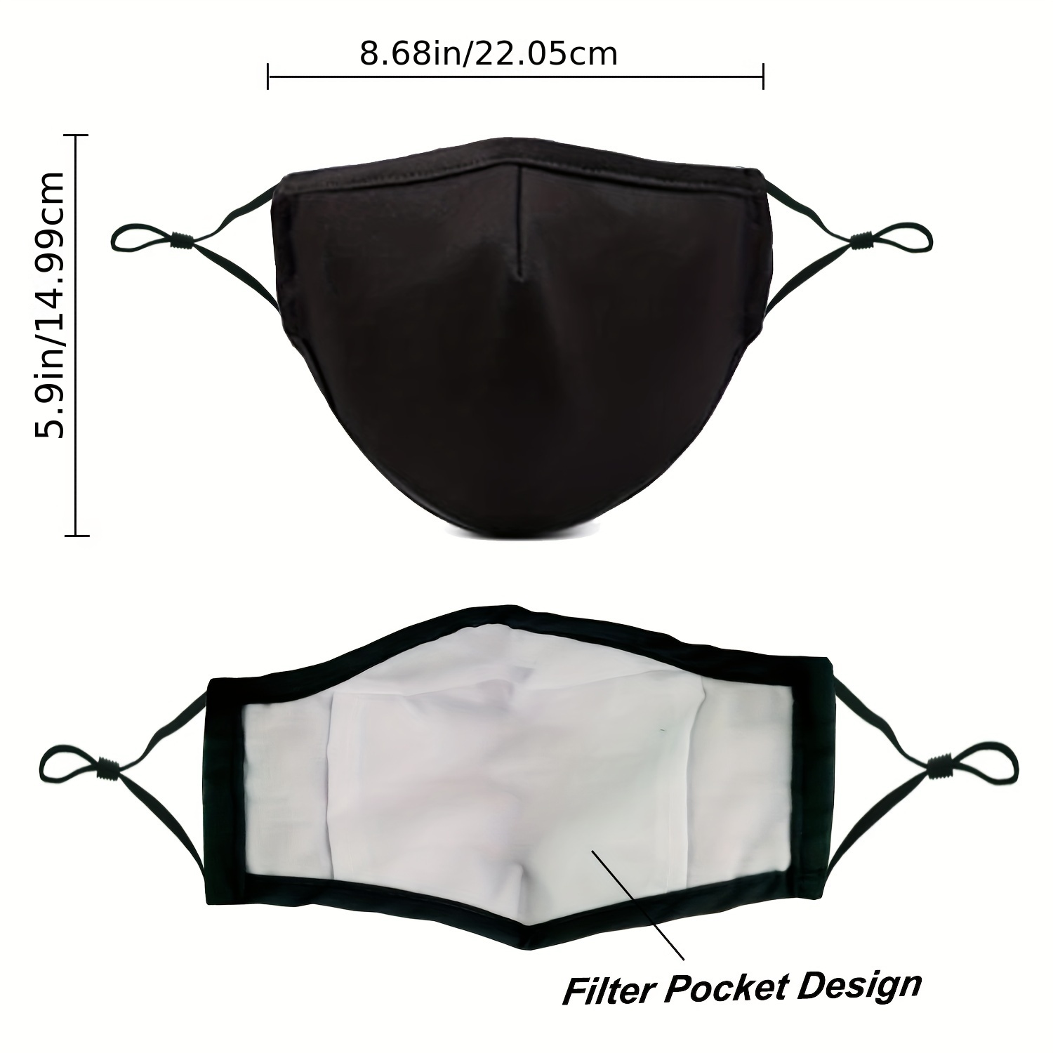 Washable Reusable Cloth Face Masks Adult Women Men - Temu Canada