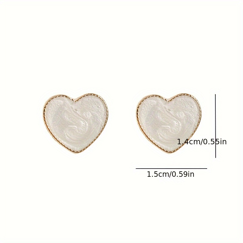 Vintage Heart Shaped Earrings