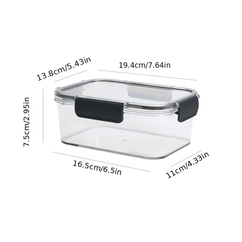 Packaged Food Storage Container With Lid Leak proof Free - Temu