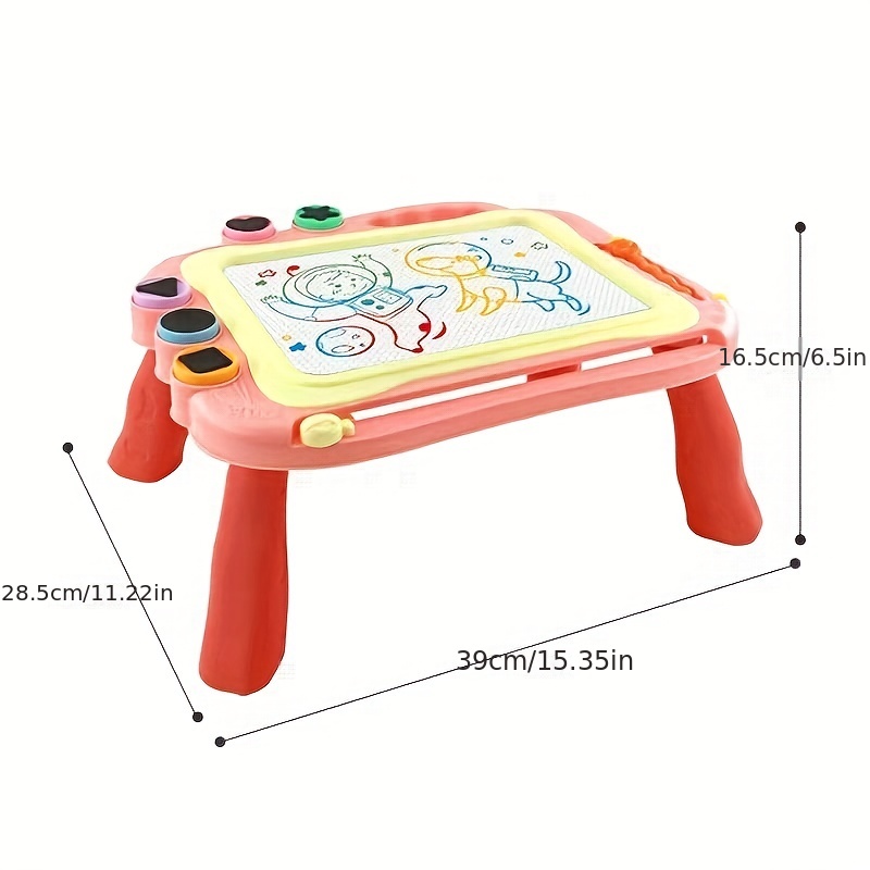 Magnetic Drawing Board Set for Kids and Toddlers. Large 15.35 Inch
