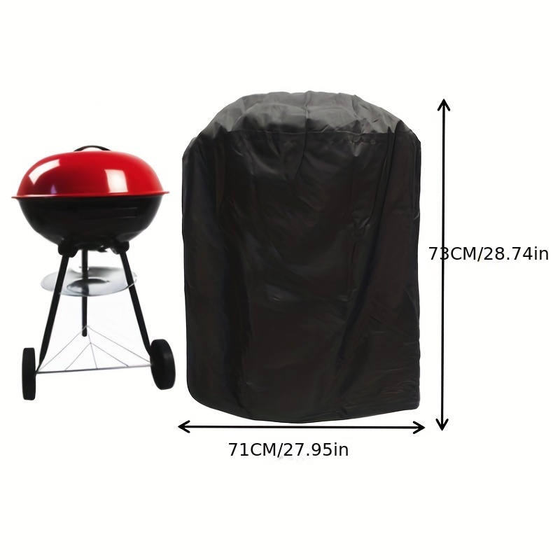 Funda para barbacoa de exterior resistente al viento y al agua