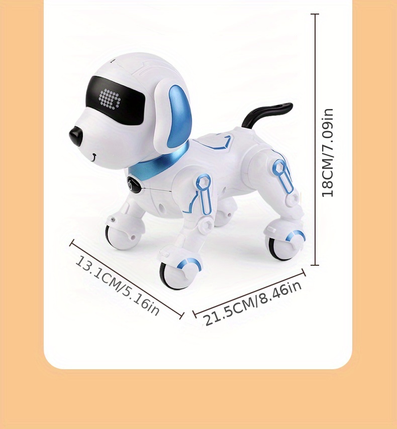 Perro Robot Inteligente Perro Juguete Controlado Control - Temu Chile