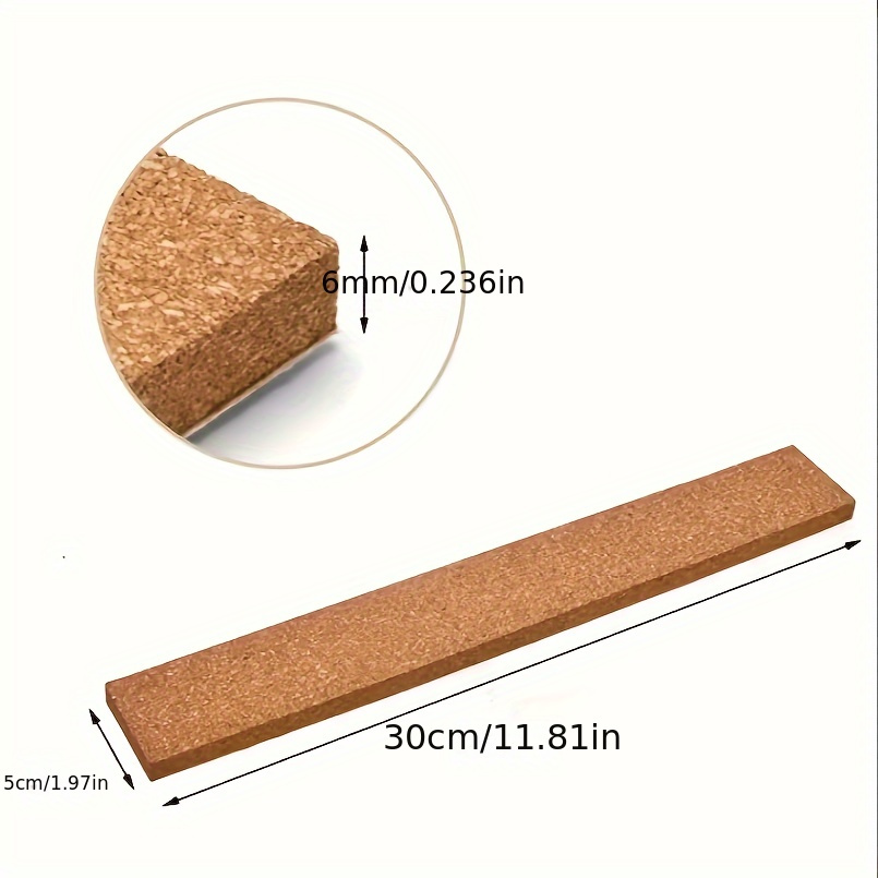 Cork Board Strips Self Adhesive Small Cork Board For Wall - Temu