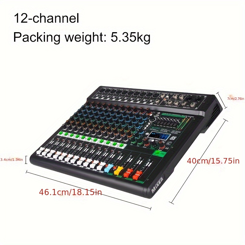 Mesa Mezclas Audio Profesional Nxg Gx6 Sistema Consola Dj 6 - Temu