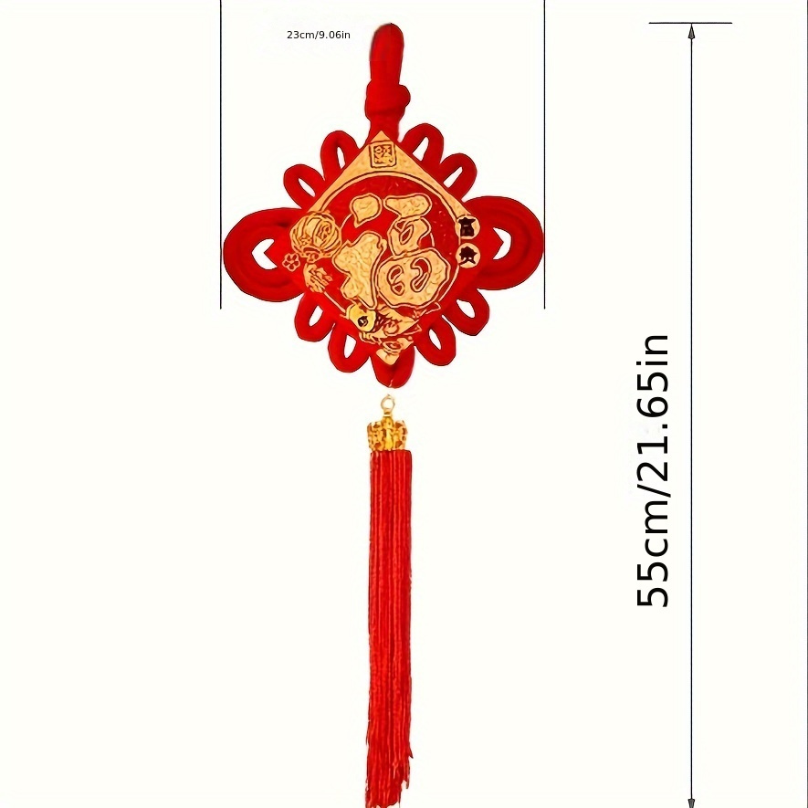 Chinese Knot Pendant Hanging Ornament New Year Chinese - Temu