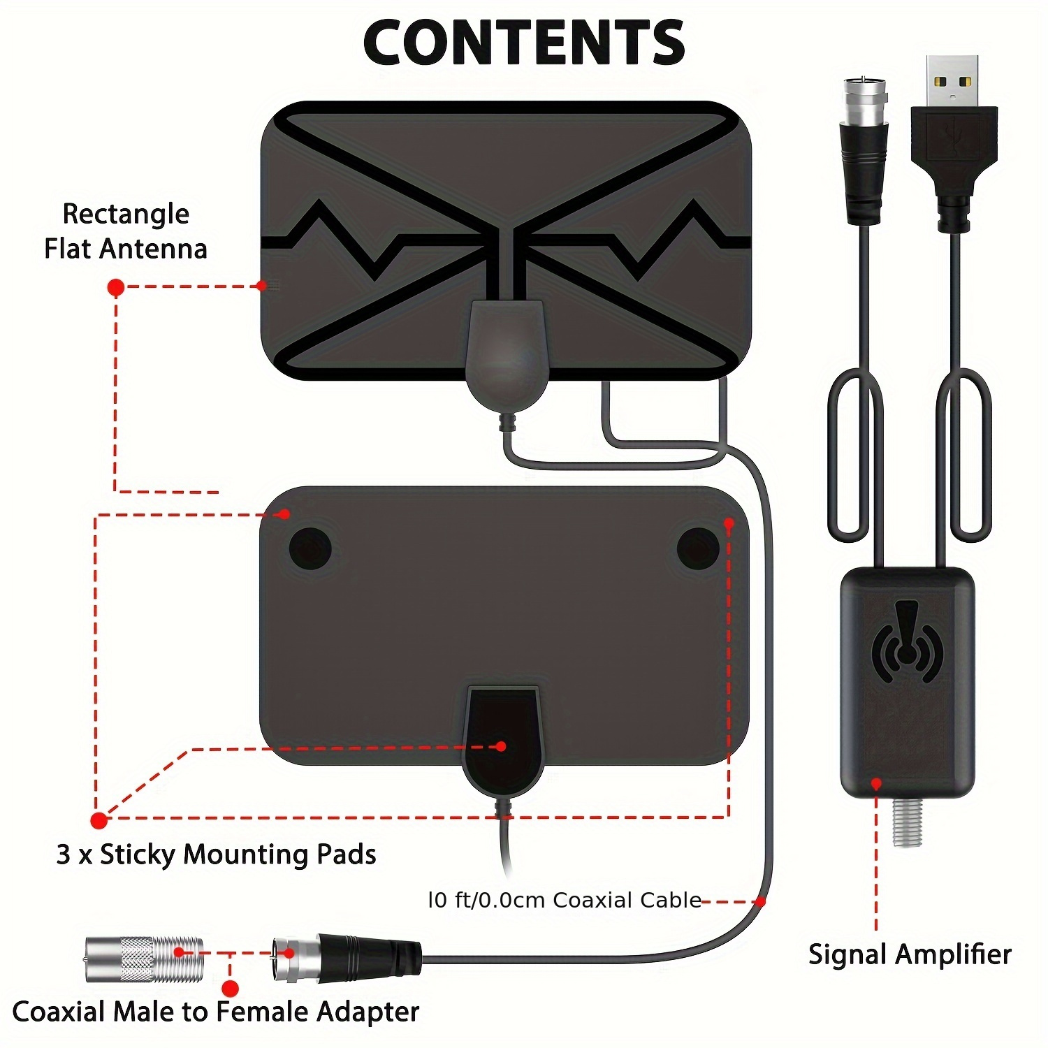 Antena Interior HD X Power X-750