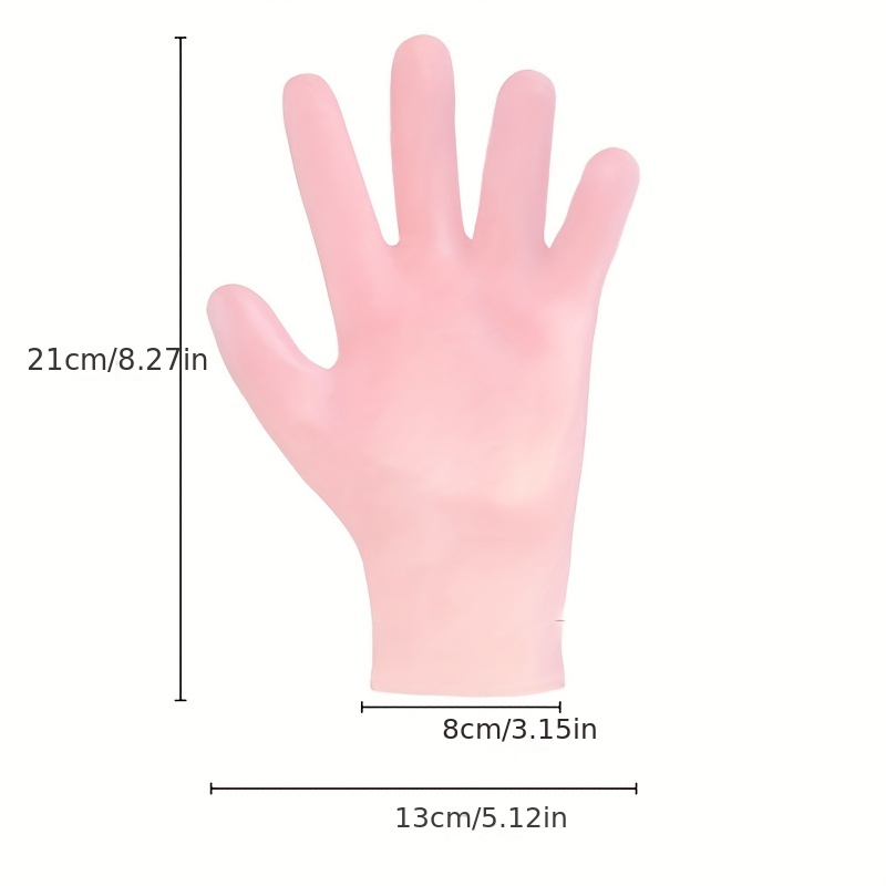 Moisturizing Gloves for Dry Hands - Anti-Cracking Silicone Hand Protectors