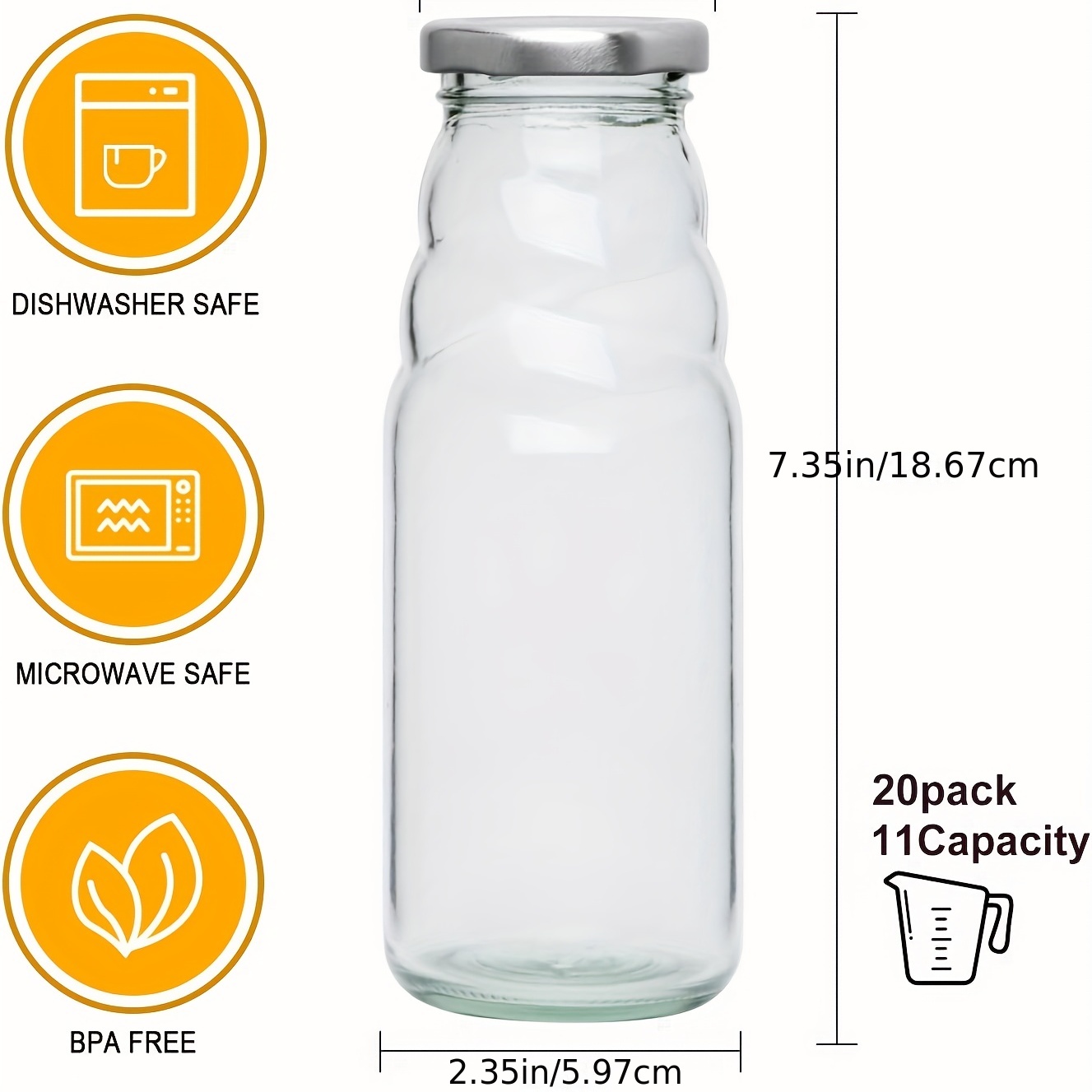 Glass Juice Bottle - Reliable Glass Bottles, Jars, Containers