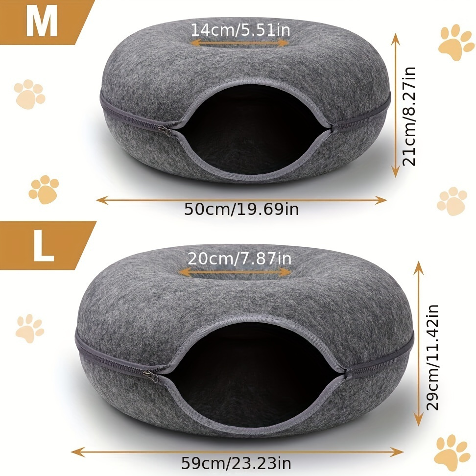 TEMU Cat Play Tunnel