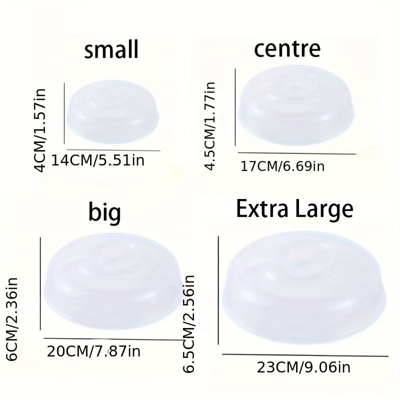 Clear Plastic Food Cover Collapsible Microwave Splatter - Temu