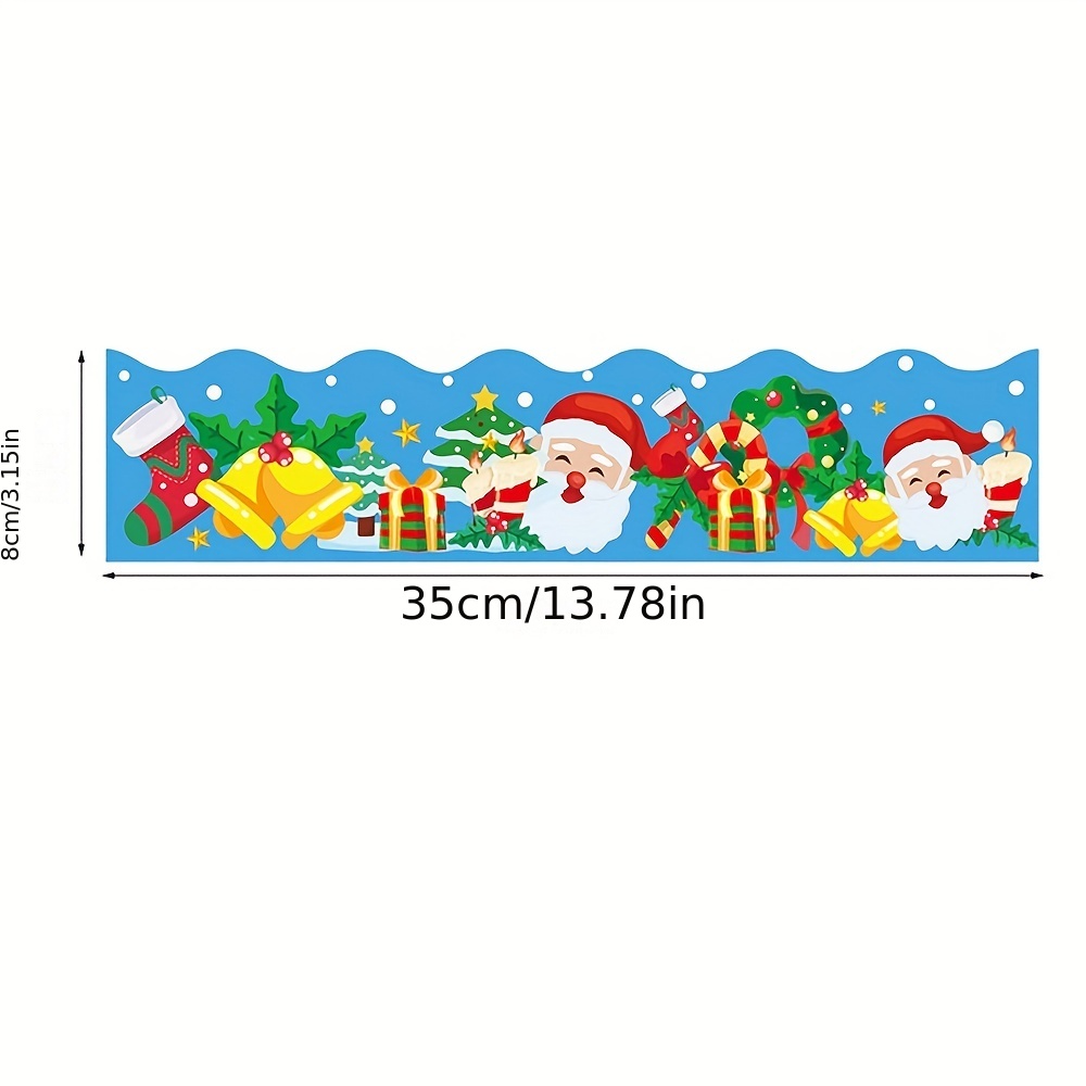 Christmas Bulletin Borders Stickers Back To School - Temu