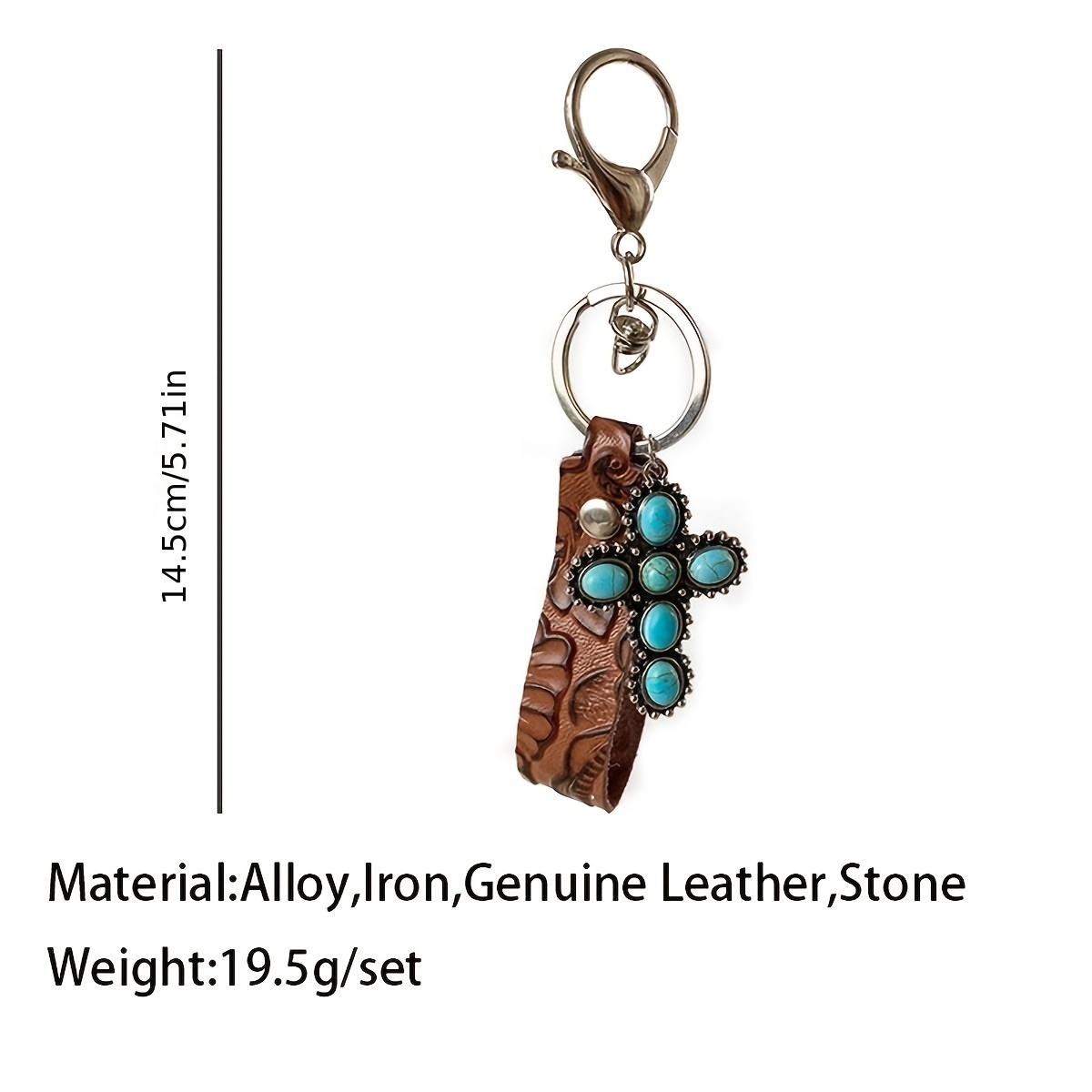 Turquoise keychain deals