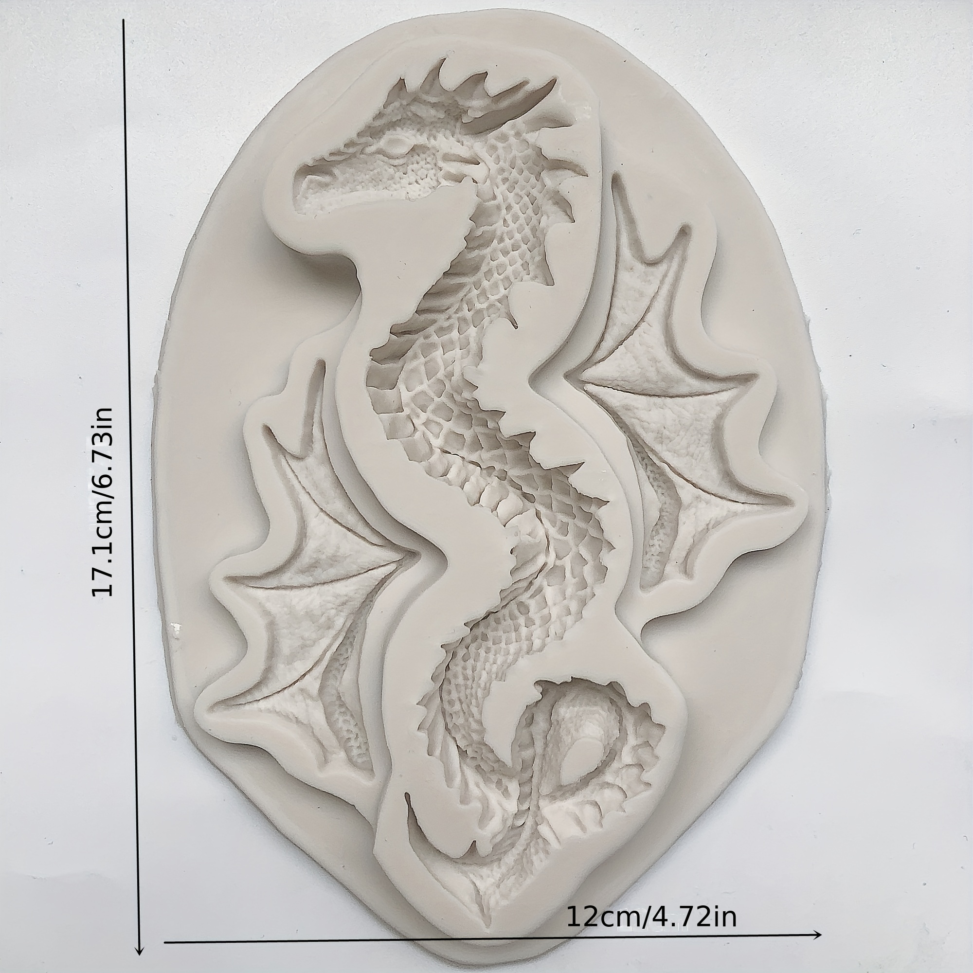 Dragon head mold, dragon head mold, 3D dragon head mold, dragon resin mold,  cand