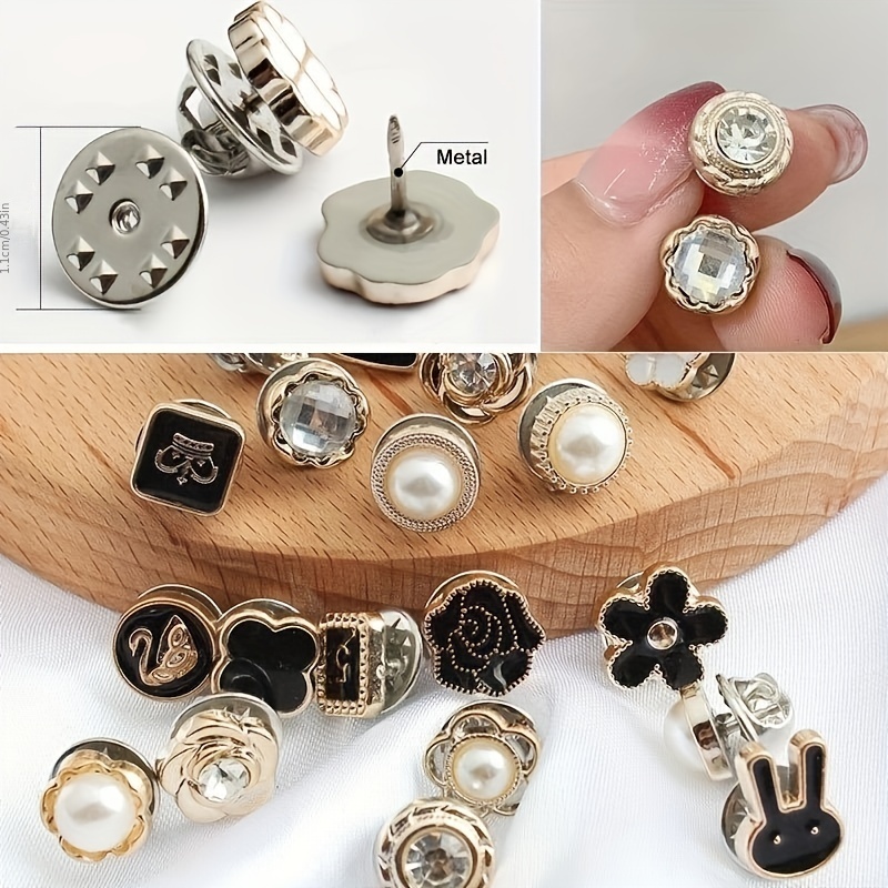 Vintage Safety Pins Cardigan Brooch Clips Retro Brooch Pins - Temu