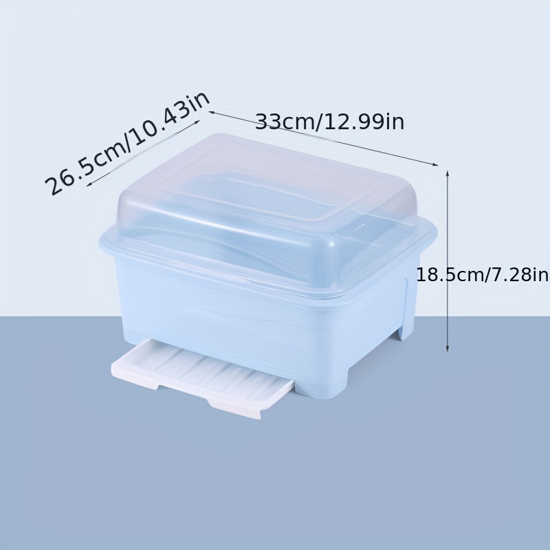 1pc Estante Platos Caja Almacenamiento Multifuncional Platos - Temu