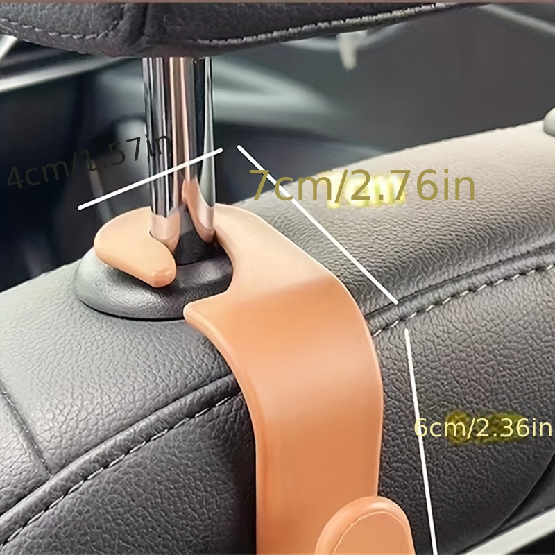 4pcs Multi Funktions Auto Sitz Rücksitz Kopfstütze Haken Tragbare