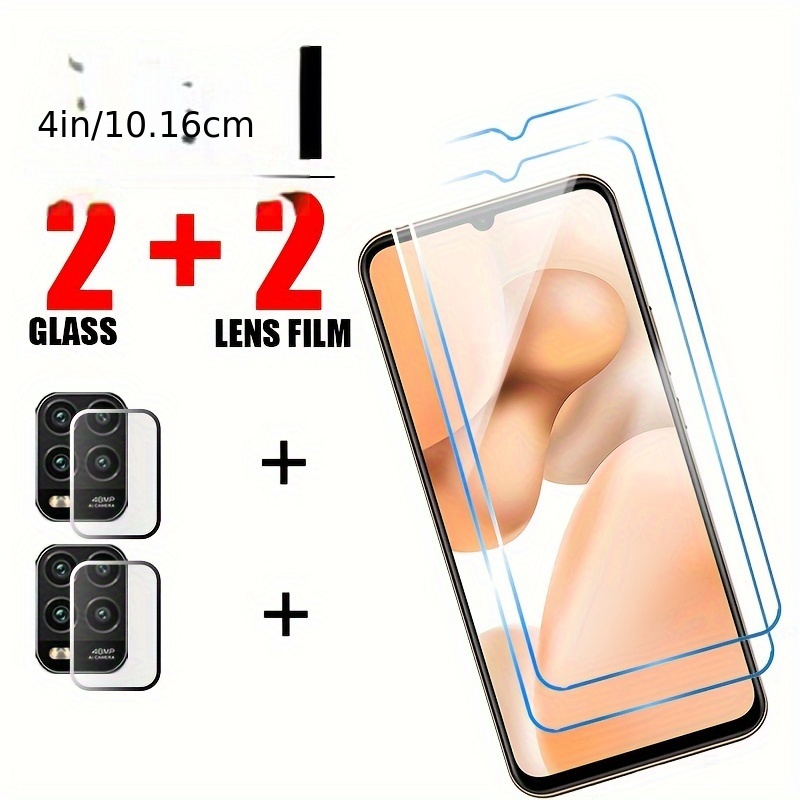 Protector Pantalla 4 En 1 Teléfono Xiaomi Película Templada - Temu