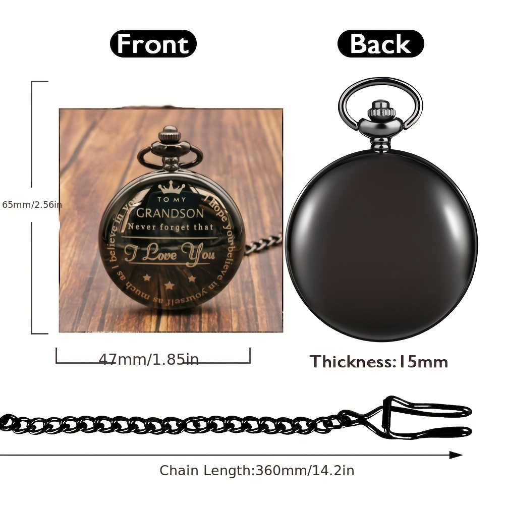 exquisite engraved grandson